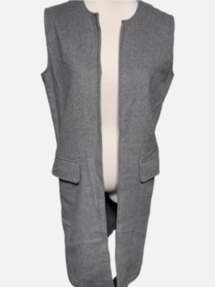Nwot Cupcakes & Cashmere Gray Long Vest
